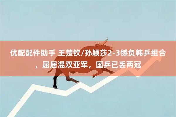 优配配件助手 王楚钦/孙颖莎2-3憾负韩乒组合，屈居混双亚军，国乒已丢两冠